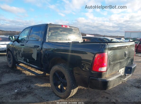 1C6RR6KT3JS295311 2018 RAM 1500 Black Trasero izquierdo