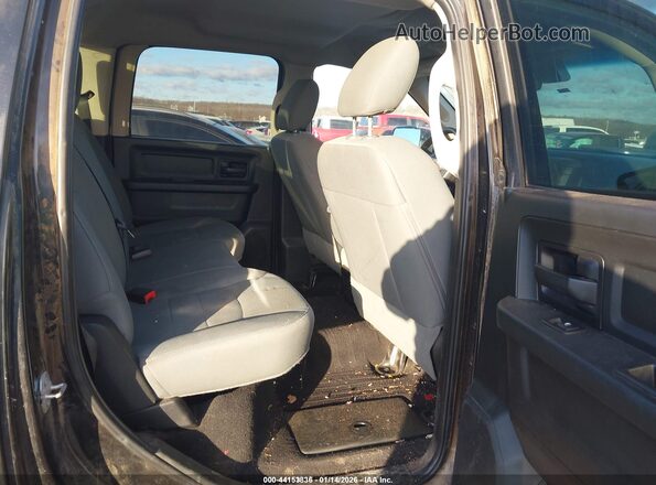 1C6RR6KT3JS295311 2018 RAM 1500 Black Vista de la etiqueta del VIN