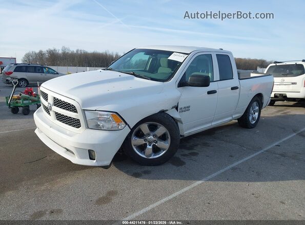 1C6RR7FT8JS309669 2018 RAM 1500 White Vista tres cuartos delantera izquierda