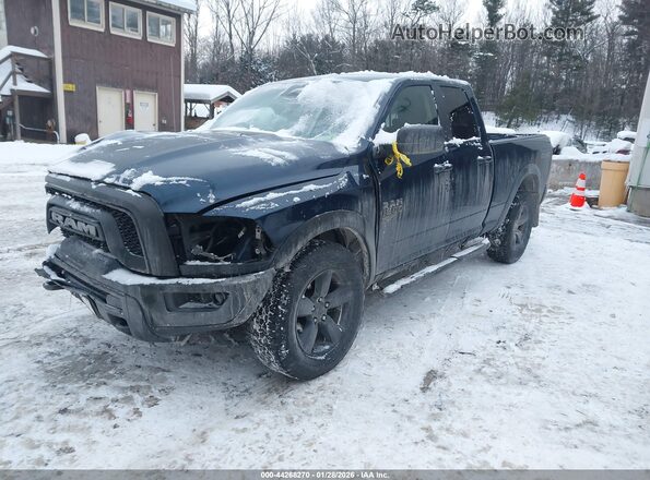 1C6RR7GG4KS683120 2019 RAM 1500 CLASSIC Blue წინა მარცხენა ხედი სამი მეოთხედიდან