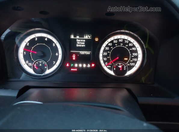1C6RR7GG4KS683120 2019 RAM 1500 CLASSIC Blue უკანა სავარძლების ხედი
