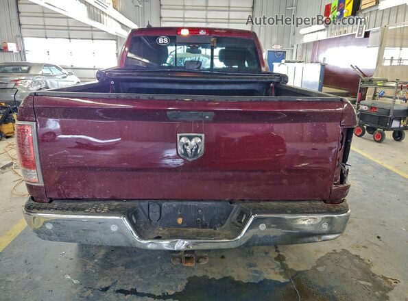 1C6RR7GG7JS224419 2018 DODGE RAM Красный Вид сзади