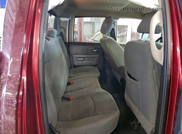 1C6RR7GG7JS224419 2018 DODGE RAM Красный Вид задних сидений