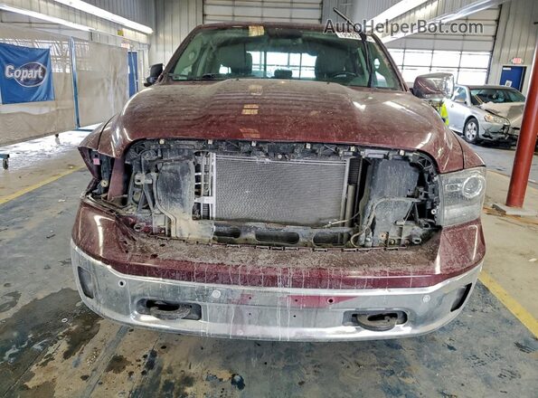 1C6RR7GG7JS224419 2018 DODGE RAM Красный Вид спереди