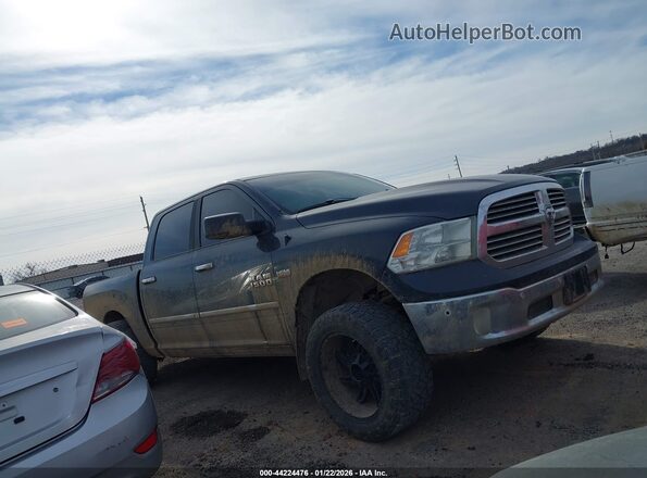 1C6RR7LT2GS166392 2016 RAM 1500 Gray Widok wnętrza z tyłu