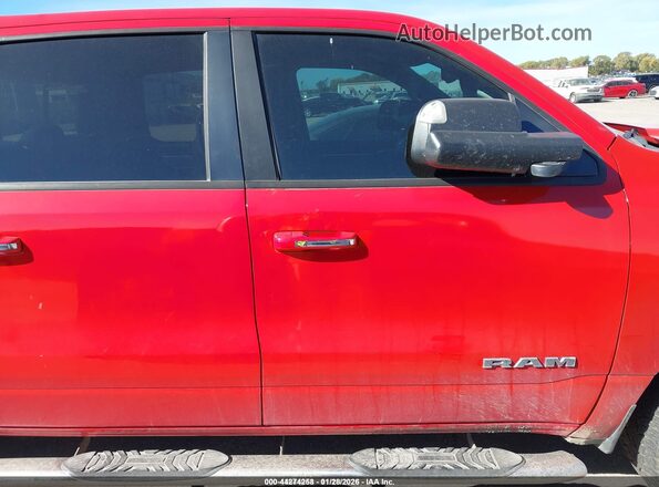1C6RREFT0KN549156 2019 RAM 1500 Red უკანა სალონის ხედი