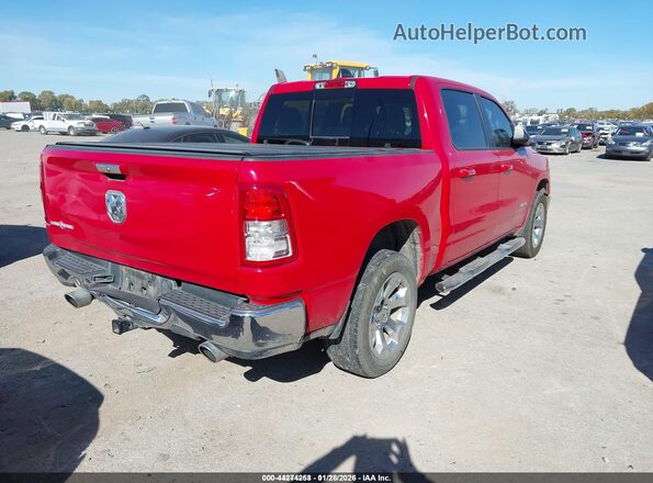 1C6RREFT0KN549156 2019 RAM 1500 Red უკანა მარჯვენა