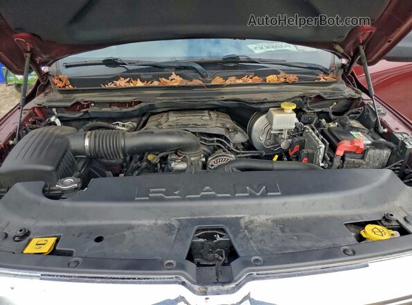 1C6RREGT9KN558646 2019 RAM 1500 Burgundy 