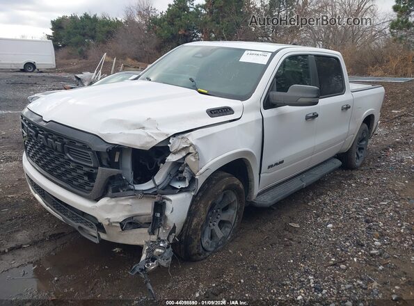 1C6SRFFPXSN509192 2025 RAM 1500 White Front left