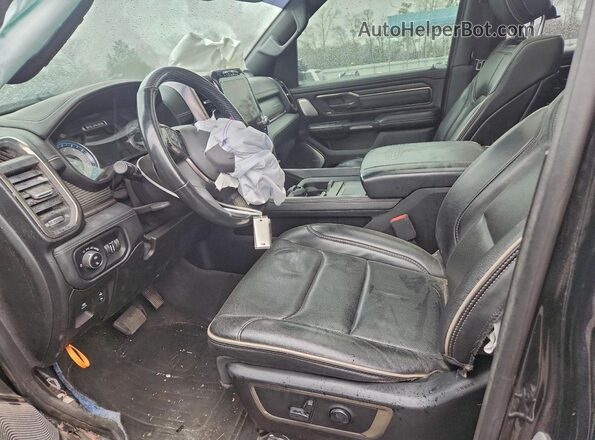 1C6SRFHT2LN419143 2020 RAM 1500 Black Front interior view