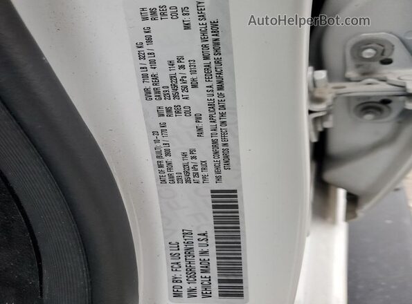 1C6SRFHT3RN161787 2024 RAM 1500 White Вид підкапотного простору