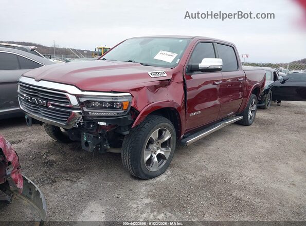 1C6SRFJT6KN697987 2019 RAM 1500 Red Передня ліва чверть