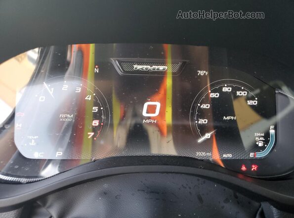 1C6SRFUP8TN152308 2026 RAM 1500 Черный Вид щитка приборов
