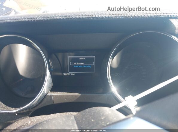 1FA6P8CF2H5212603 2017 FORD MUSTANG Черный Вид задних сидений