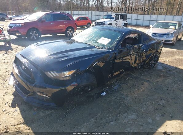 1FA6P8CF2H5212603 2017 FORD MUSTANG Черный Вид спереди