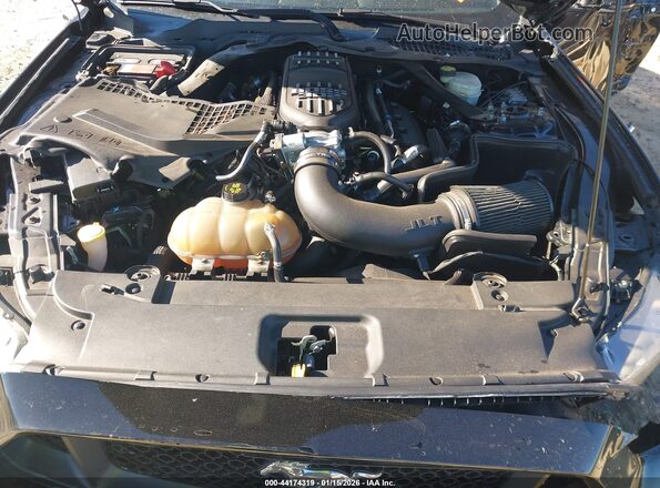 1FA6P8CF2H5212603 2017 FORD MUSTANG Черный Вид сзади