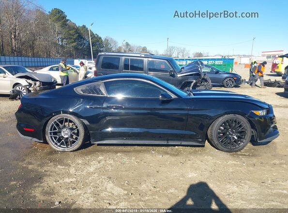 1FA6P8CF2H5212603 2017 FORD MUSTANG Черный Вид задней части салона
