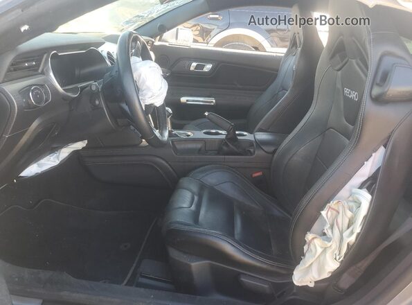 1FA6P8CF2N5112299 2022 FORD MUSTANG Silver Widok wnętrza z przodu