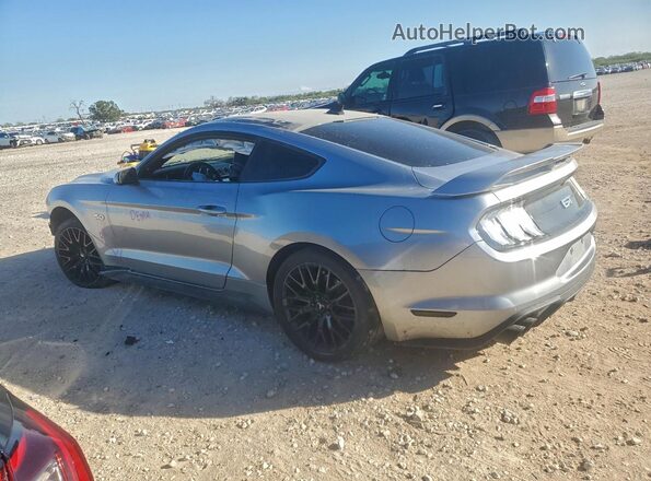 1FA6P8CF2N5112299 2022 FORD MUSTANG Silver Tył lewy
