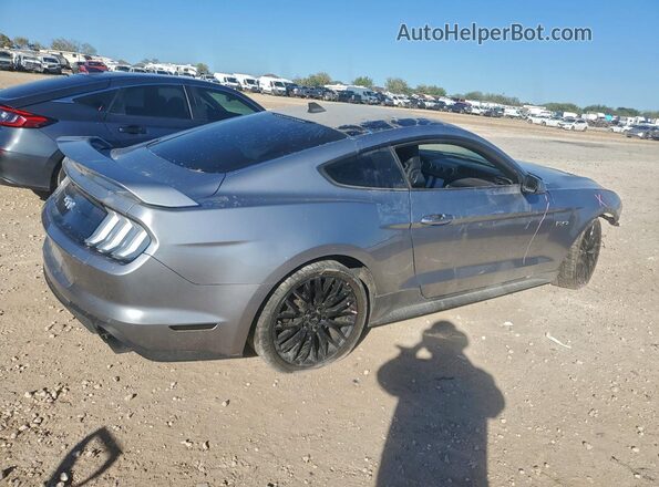1FA6P8CF2N5112299 2022 FORD MUSTANG Silver Tył prawy