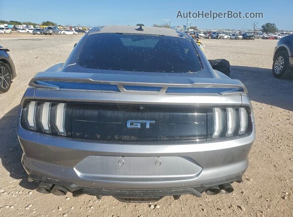 1FA6P8CF2N5112299 2022 FORD MUSTANG Silver Widok z tyłu