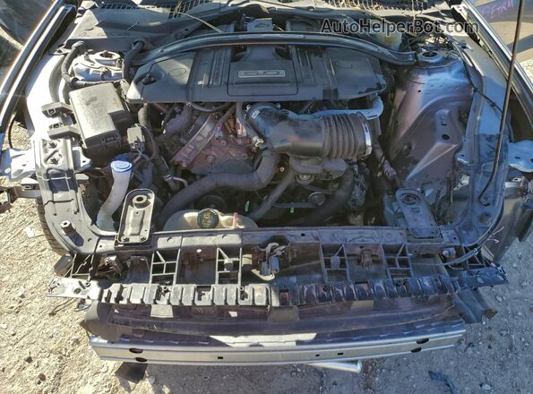 1FA6P8CF2N5112299 2022 FORD MUSTANG Silver Widok wnętrza z tyłu