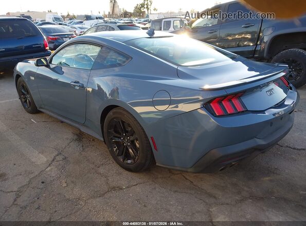 1FA6P8CF3R5415923 2024 FORD MUSTANG Light Blue Задняя левая четверть