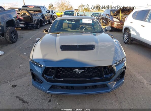 1FA6P8CF3R5415923 2024 FORD MUSTANG Light Blue Вид щитка приборов