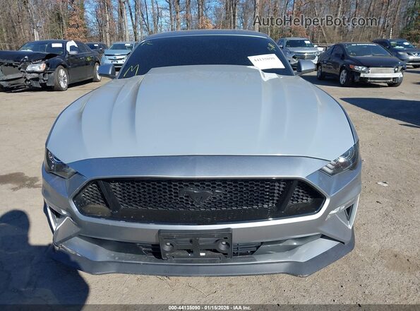1FA6P8CF4L5151862 2020 FORD MUSTANG Silver Вид щитка приладів