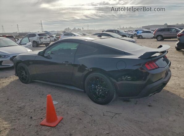 1FA6P8CF5R5432853 2024 FORD MUSTANG Черный Задняя левая четверть
