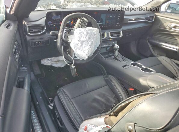1FA6P8CF6R5401465 2024 FORD MUSTANG Угольный Вид панели приборов