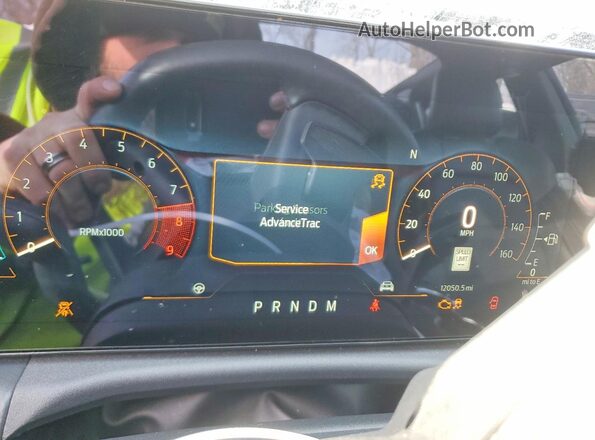 1FA6P8CF6R5401465 2024 FORD MUSTANG Угольный Вид щитка приборов