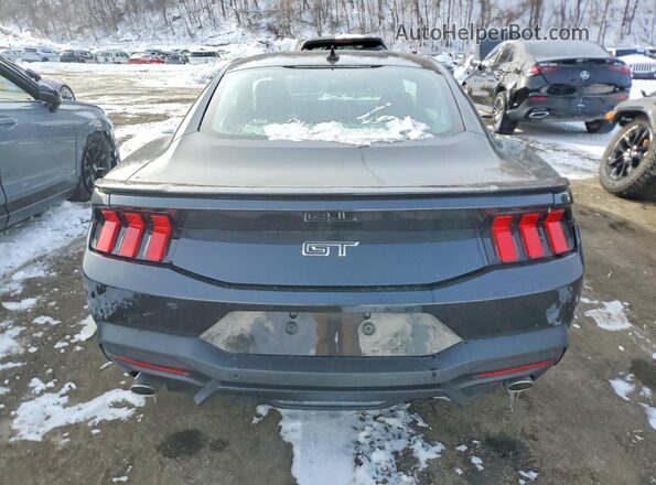 1FA6P8CF6R5401465 2024 FORD MUSTANG Угольный Вид сзади