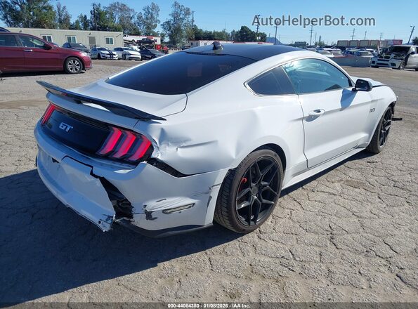 1FA6P8CF7N5106496 2022 FORD MUSTANG White Задня права чверть