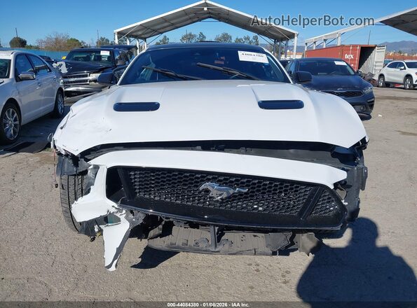 1FA6P8CF7N5106496 2022 FORD MUSTANG White Вид спереду