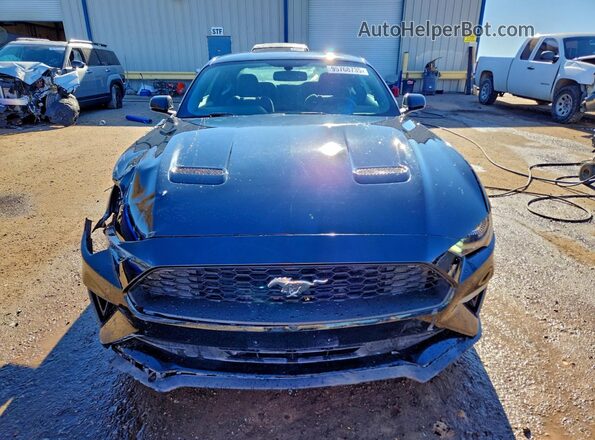 1FA6P8TH0J5122650 2018 FORD MUSTANG Черный Вид спереди
