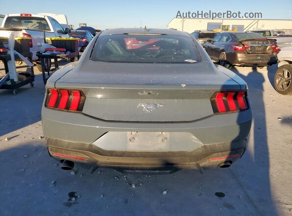 1FA6P8TH1R5116867 2024 FORD MUSTANG Синий Вид сзади