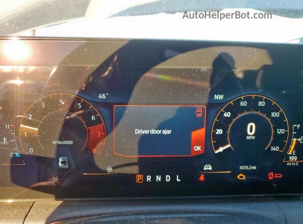1FA6P8TH1R5116867 2024 FORD MUSTANG Синий Вид щитка приборов