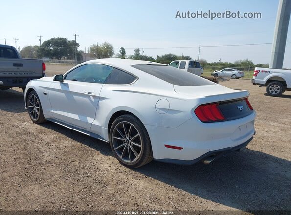 1FA6P8TH3J5159627 2018 FORD MUSTANG Белый 