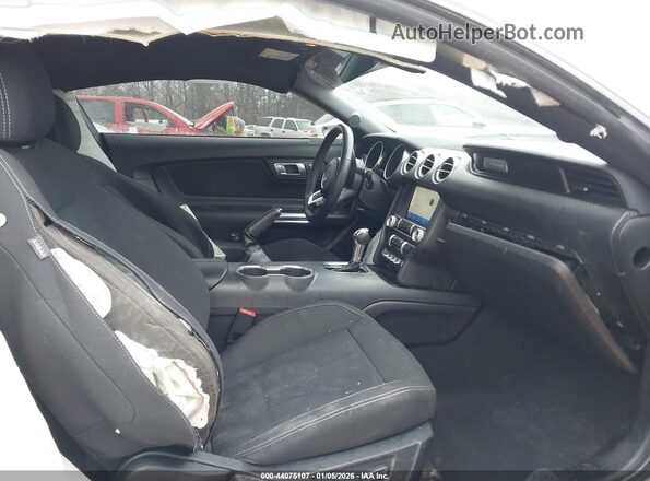 1FA6P8TH4N5147492 2022 FORD MUSTANG White Вид салону спереду