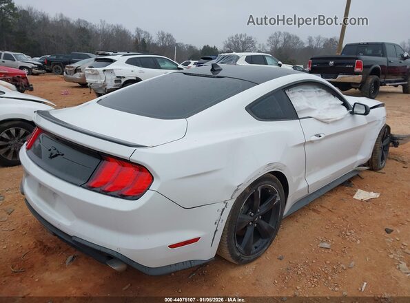 1FA6P8TH4N5147492 2022 FORD MUSTANG White Задня права чверть