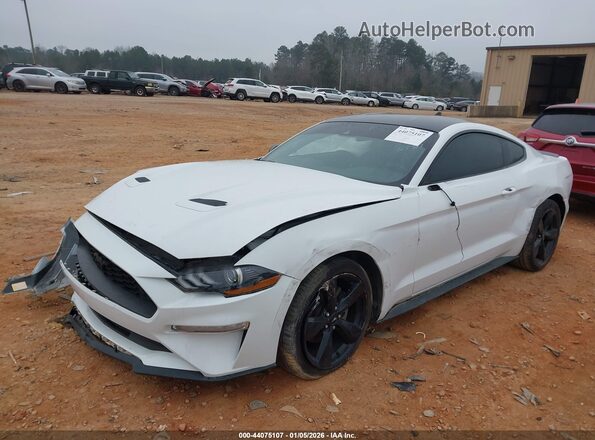 1FA6P8TH4N5147492 2022 FORD MUSTANG White Передня ліва чверть