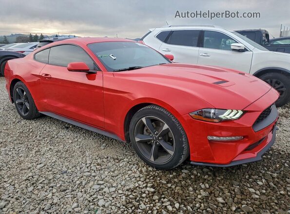 1FA6P8TH5N5145976 2022 FORD MUSTANG Red Przód prawy
