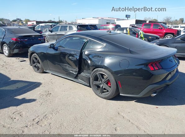 1FA6P8TH6R5127055 2024 FORD MUSTANG Black Tył lewy