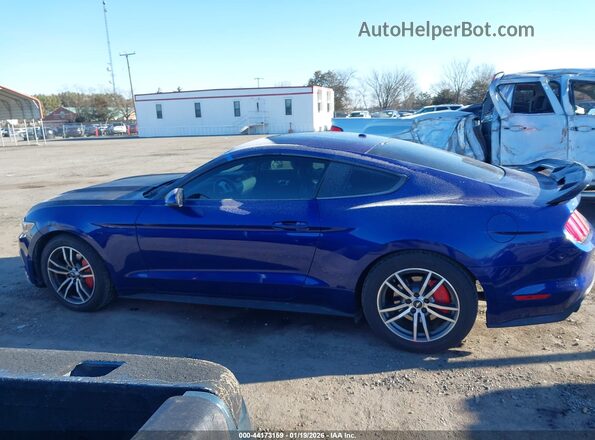 1FA6P8TH9G5236140 2016 FORD MUSTANG Blue Widok wnętrza 360 stopni