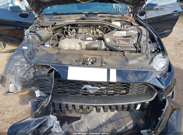 1FA6P8THXP5100860 2023 FORD MUSTANG Черный Вид сзади