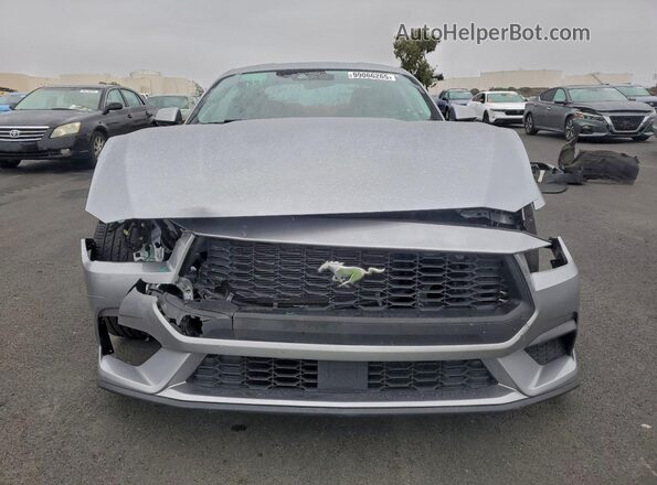 1FA6P8THXR5106225 2024 FORD MUSTANG Silver Դիմացի տեսք