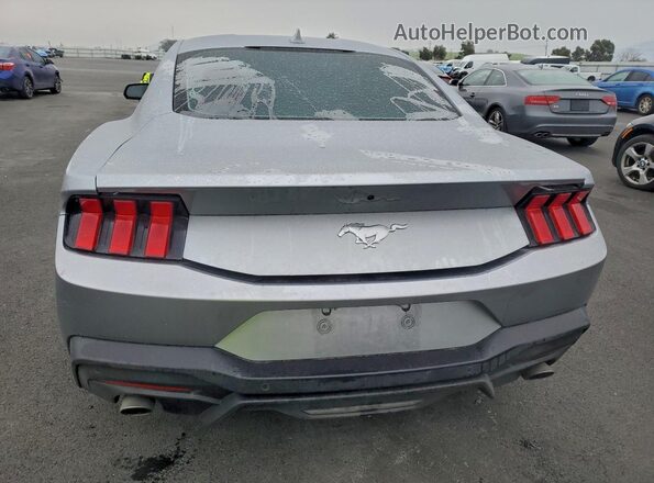 1FA6P8THXR5106225 2024 FORD MUSTANG Silver Հետևի տեսք