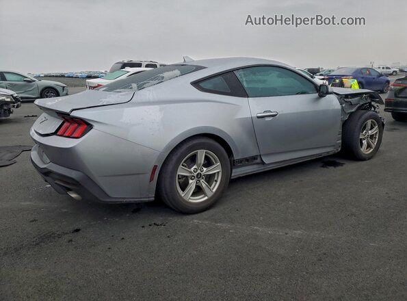 1FA6P8THXR5106225 2024 FORD MUSTANG Silver Հետևի աջ