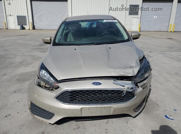 1FADP3F25JL219257 2018 FORD FOCUS Tan Vista frontal